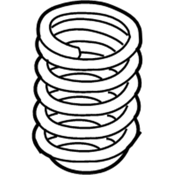 BMW 31-33-6-769-916 Front Coil Spring