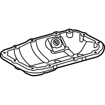 Lexus 12102-37010 Pan Sub-Assembly, Oil, N