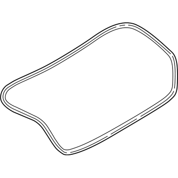 Mopar 4814880AE WEATHERSTRIP-DECKLID Opening