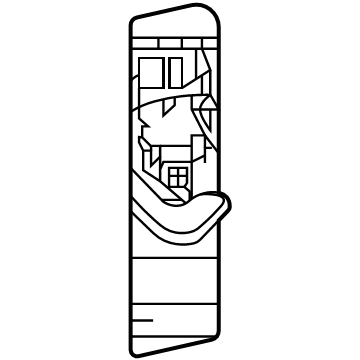 Toyota 73024-0E020-B0 Anchor Plate