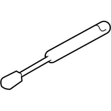 BMW 51-23-7-016-178 Gas Pressurized Spring, Hood