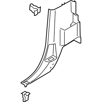 Ford HC3Z-2531012-AF Lower Pillar Trim