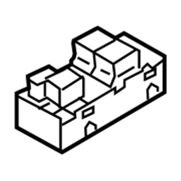 Nissan 25411-3LM0B Switch Assy-Power Window, Assist