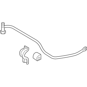 Hyundai 55510-3K100 Bar Assembly-Rear Stabilizer