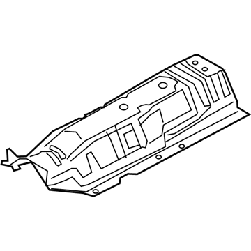 Kia 28791C2000 Protector-Heat Front