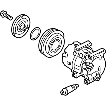 Kia 97701A9000RU Reman Compressor