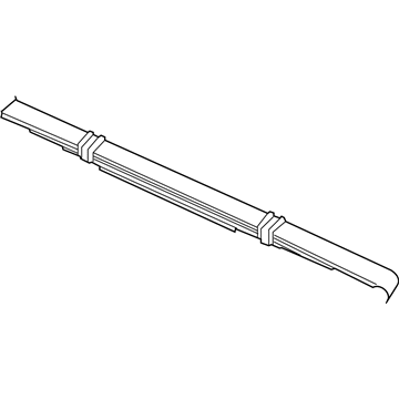 Mopar 52855121AG Rear Leaf Spring