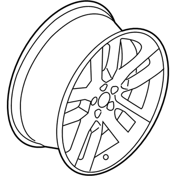 Ford BT4Z-1007-D Wheel, Alloy