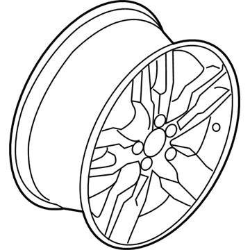 Ford DA8Z-1007-F Wheel, Alloy