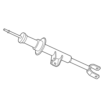 BMW 31-31-6-866-598 Shock Absorber Strut Right Front