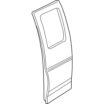 GM 15960359 Molding, Intermediate Side Door