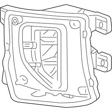 GM 84000614 Fog Lamp