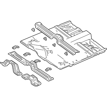 Mopar 5013068AG Pan-Floor