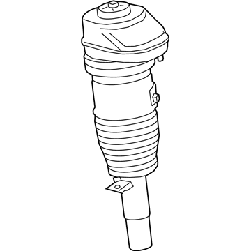 BMW 37-10-6-869-036 AIR SPRING STRUT, FRONT RIGH