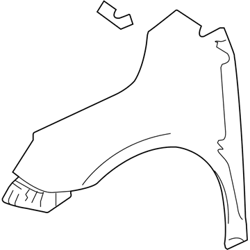 GM 25966615 Fender