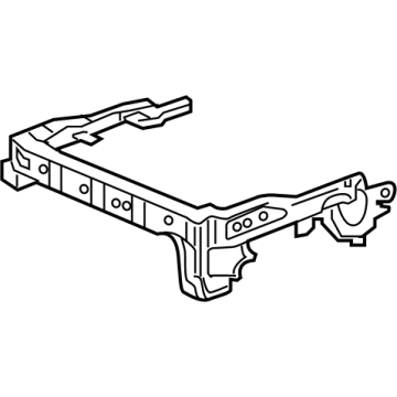 Acura 81736-TYA-A21 Frame L, Middle Cushion