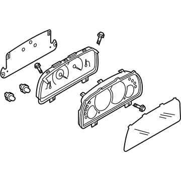 Ford 6E6Z-10849-BA Cluster Assembly