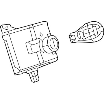 Mopar 68079582AA Key Fob-Integrated Key Fob