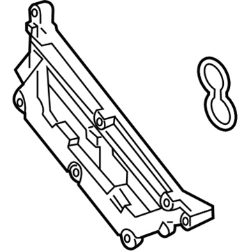 Kia 213603F401 Cover Assembly-Timing Chain, Upper