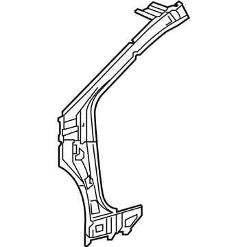 Toyota 61023-12430 Inner Hinge Pillar