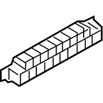 BMW 41-00-7-266-887 Deformation Element, Centre