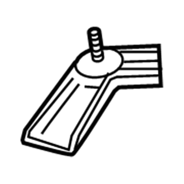 BMW 41-00-7-355-401 Holder, D-Pillar, Bottom Left