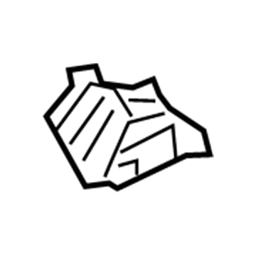 BMW 41-00-7-348-029 Deformation Element, Front Bottom Left