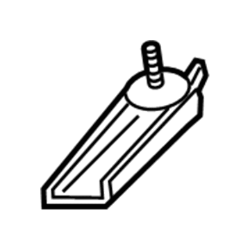 BMW 41-00-7-355-395 Holder, D-Pillar, Top Left