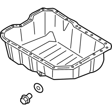 Hyundai 21510-2S100 Pan Assembly-Engine Oil