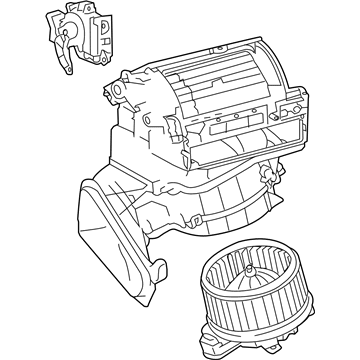 Lexus 87130-76080 Blower Assembly