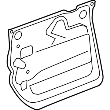 GM 84046845 Water Deflector