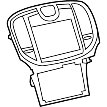 Mopar 68274708AC Bezel-Instrument Panel