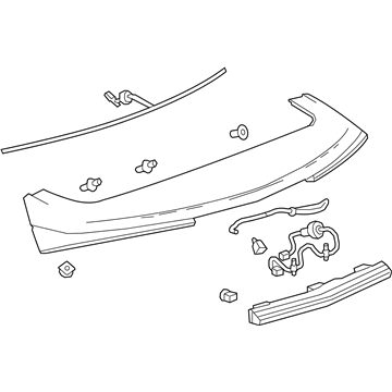GM 84101566 Spoiler Assembly