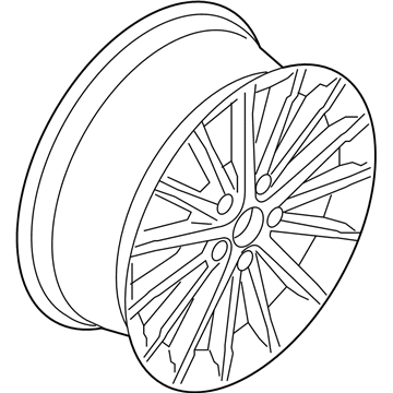 Ford CM5Z-1007-A Wheel, Alloy