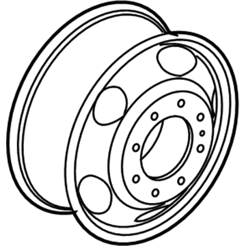 Ford 6C3Z-1007-C Wheel, Alloy