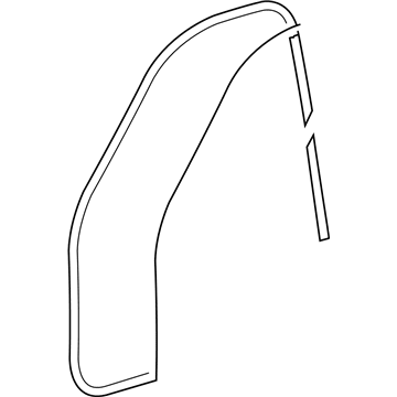 Ford 5W1Z-5420709-AA Weatherstrip On Body