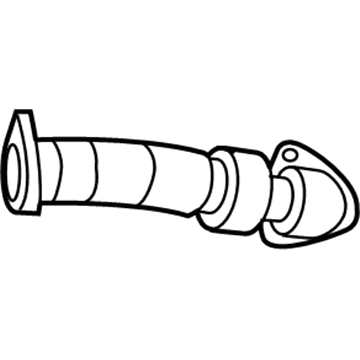 GM 12587094 Exhaust Crossover Pipe Assembly