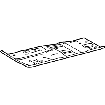 Lexus 58112-47900 Pan, Front Floor, LH