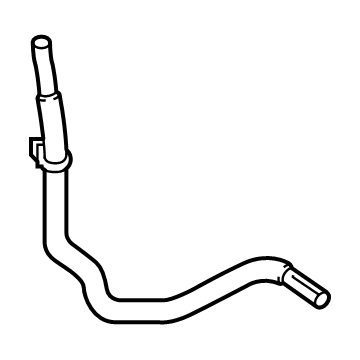 Nissan 21631-6CA0A Hose - Auto Transmission Oil Cooler