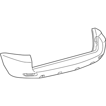 Toyota 52159-42906 Bumper Cover