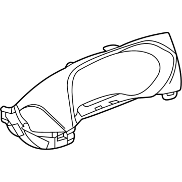 GM 84905749 Cluster Bezel