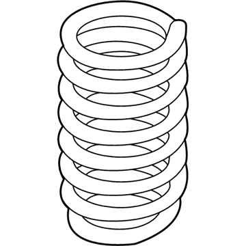 BMW 33-53-6-790-119 Rear Coil Spring