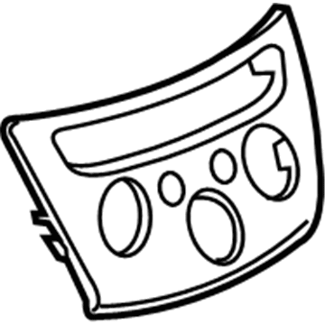 GM 42615092 Center Panel