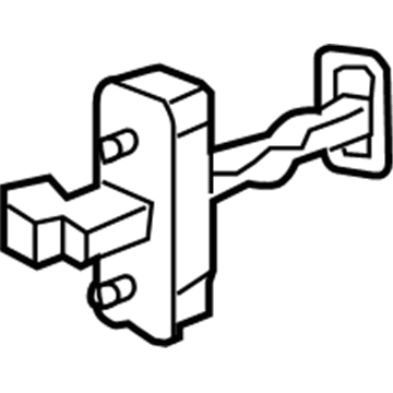 Acura 72380-SJA-A01 Checker, Left Front Door