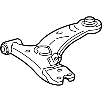 Toyota 48068-20370 Front Suspension Control Arm Sub-Assembly Lower Right
