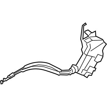 Hyundai 81410-S8010 Latch Assembly-Rear Door, LH