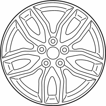 Toyota 42611-21260 Wheel, Alloy