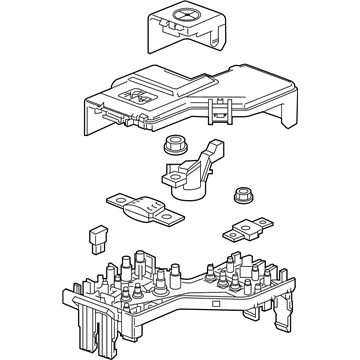 GM 84516213 Fuse & Relay Box