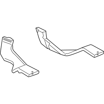 GM 10396904 Duct, Floor Air Outlet