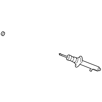 Lexus 48510-80437 Absorber Assy, Shock, Front RH